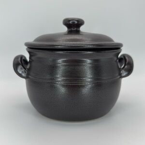 Vintage Hoganas‎ Keramik Bean Pot Stoneware